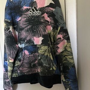 Adidas Multicolor Loose Fit Hoodie